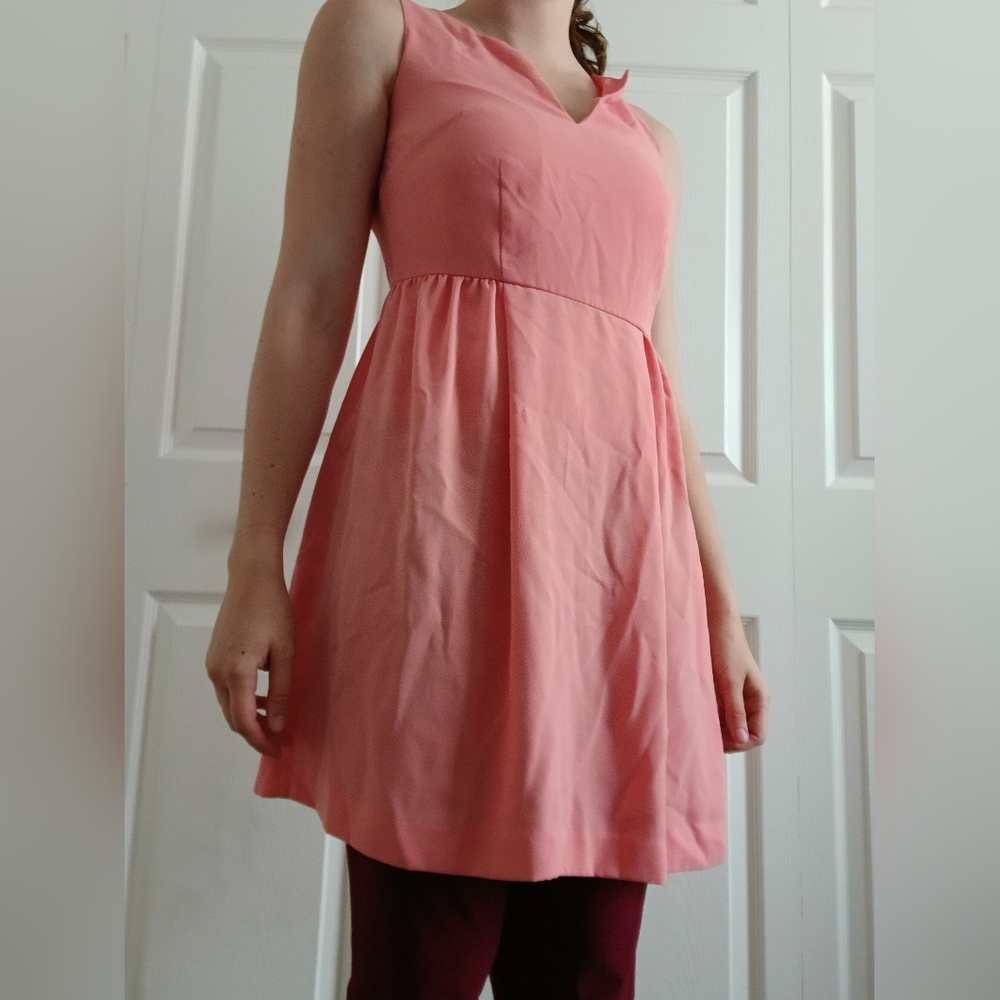 LOFT Pink Sleeveless Dress